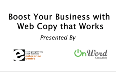 Boost Your Business with Web Copy That Works