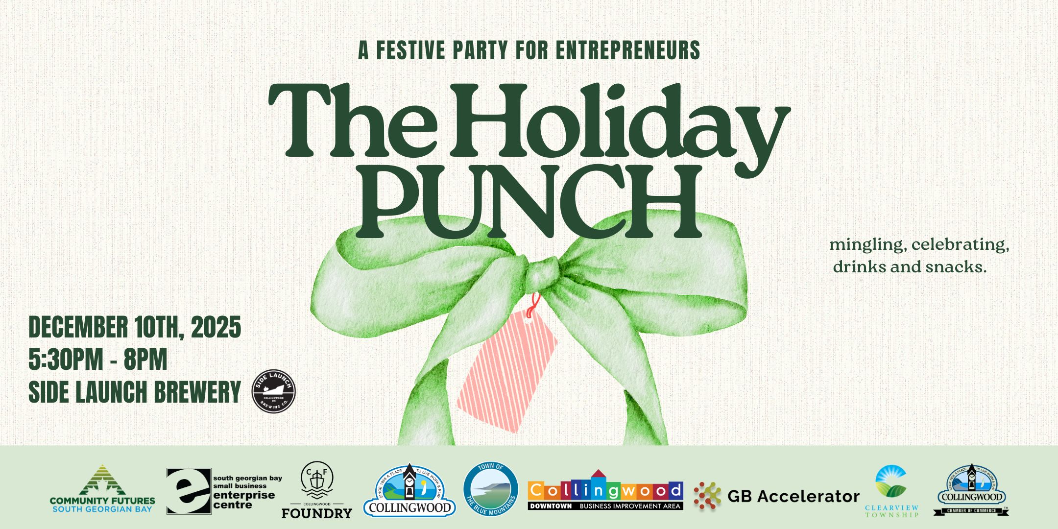 the holiday punch poster