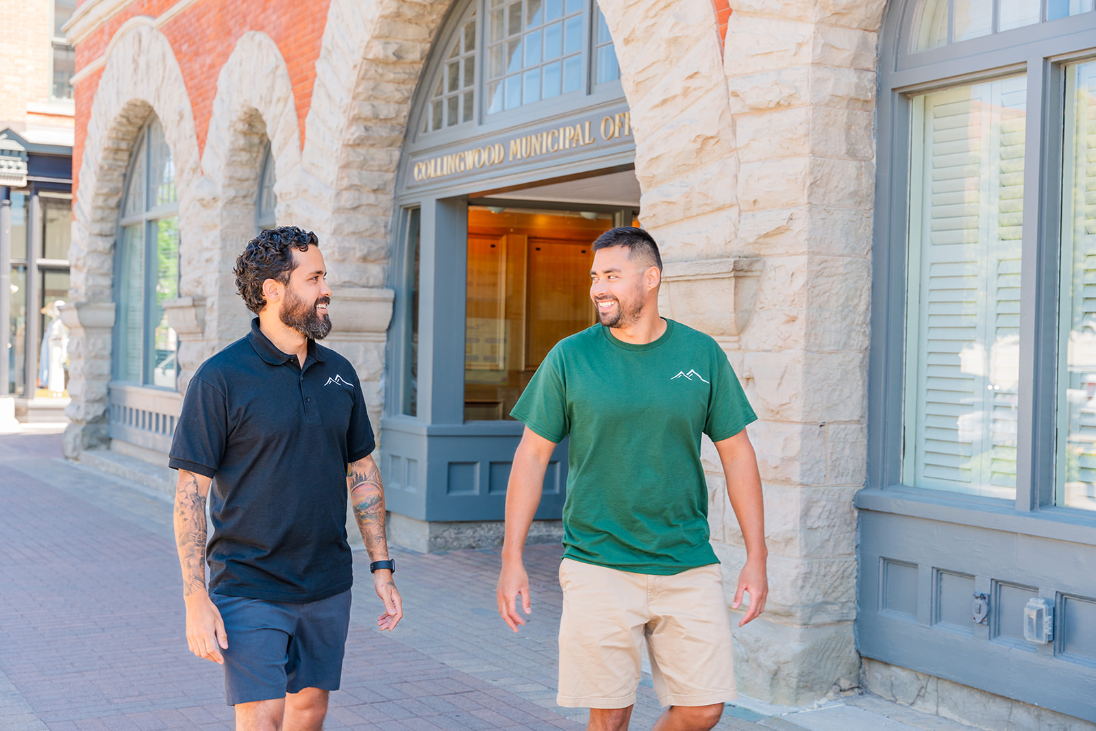 Javier and Julian downtown Collingwood