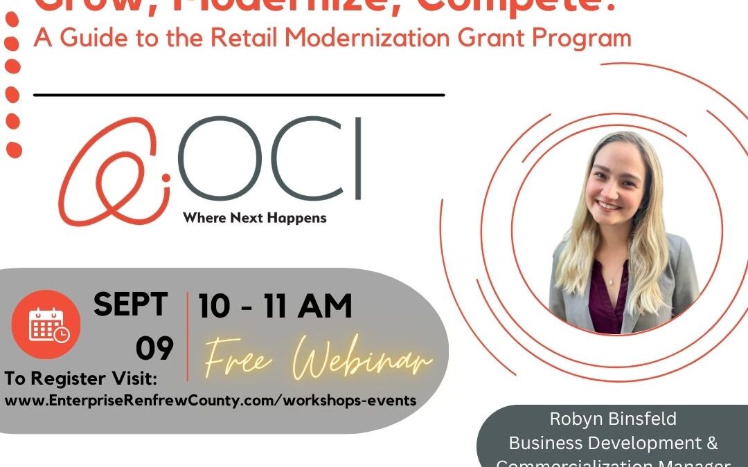Grow, Modernize, Compete: A Guide to the Retail Modernization Grant Program