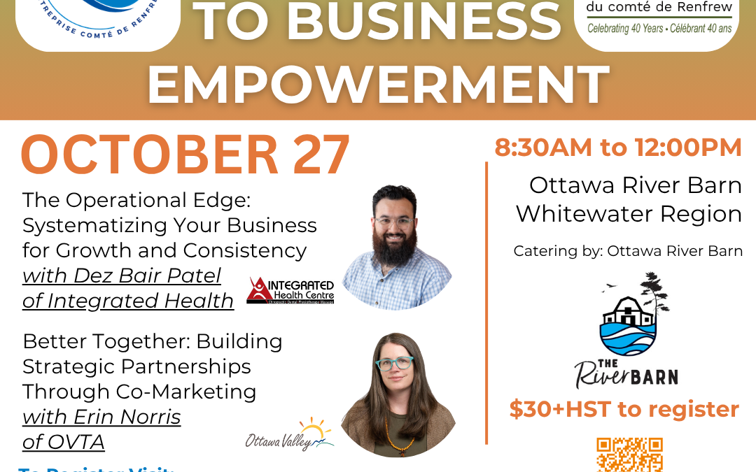 Bridges to Business Empowerment: Session 1- The Operational Edge & Session 2- Building Strategic Partnerships Through Co-Marketing