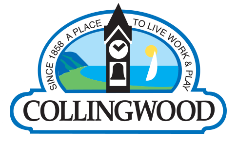 The logo for collingwood, california.